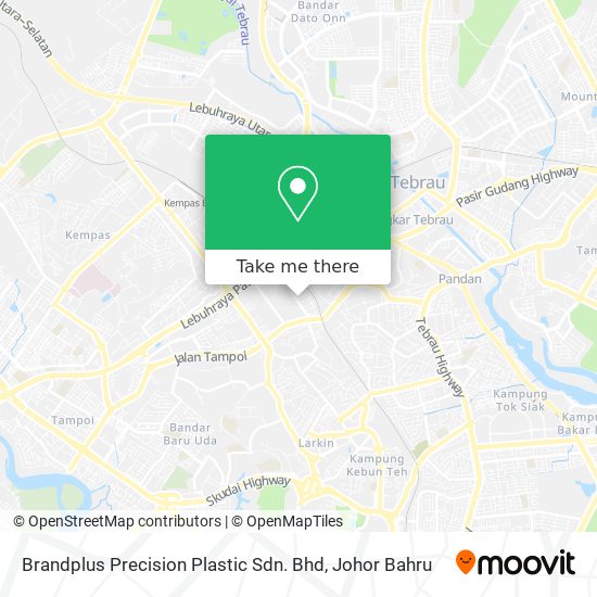 Brandplus Precision Plastic Sdn. Bhd map