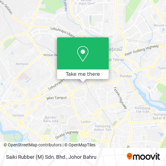 Saiki Rubber (M) Sdn. Bhd. map