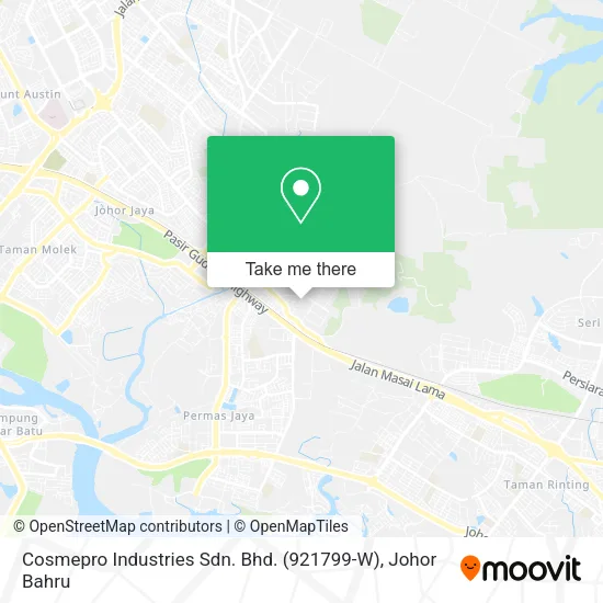 Cosmepro Industries Sdn. Bhd. (921799-W) map