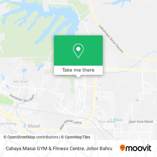 Cahaya Masai GYM & Fitness Centre map