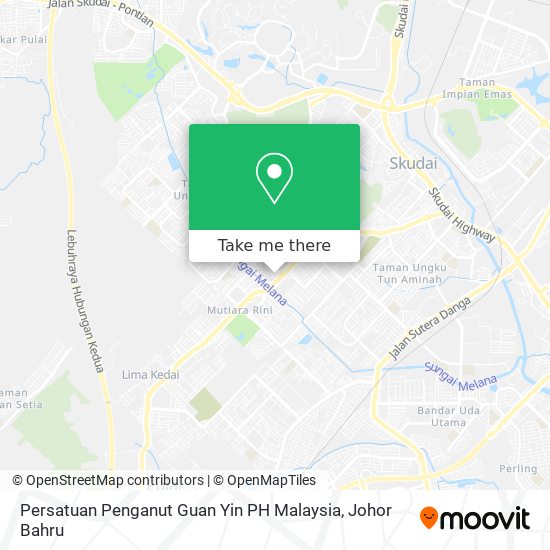 Persatuan Penganut Guan Yin PH Malaysia map