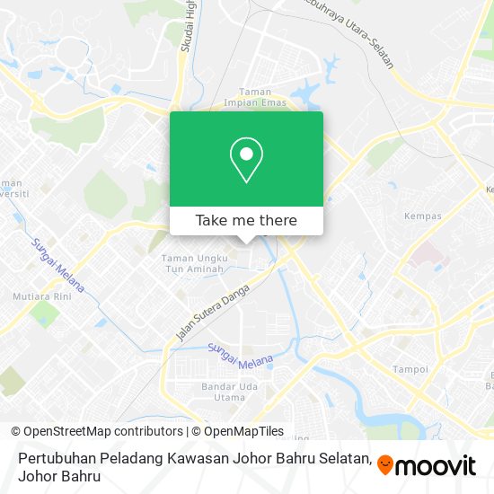 Pertubuhan Peladang Kawasan Johor Bahru Selatan map