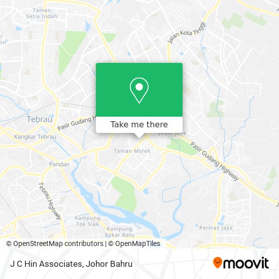 J C Hin Associates map