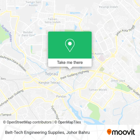 Belt-Tech Engineering Supplies map