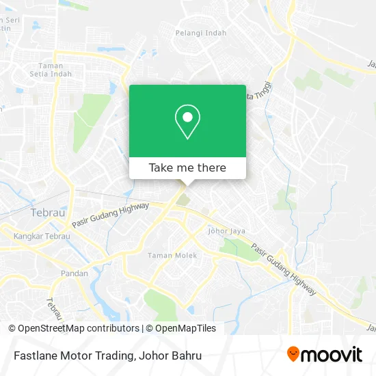 Fastlane Motor Trading map