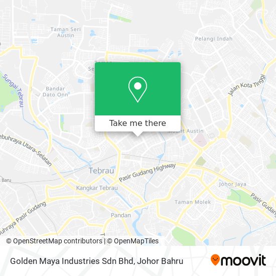 Golden Maya Industries Sdn Bhd map