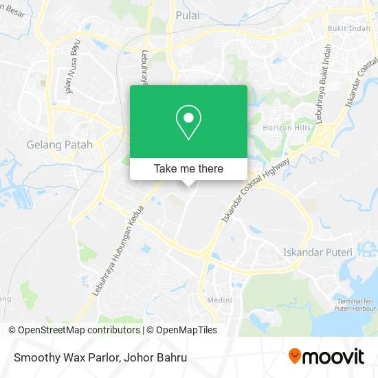 Smoothy Wax Parlor map