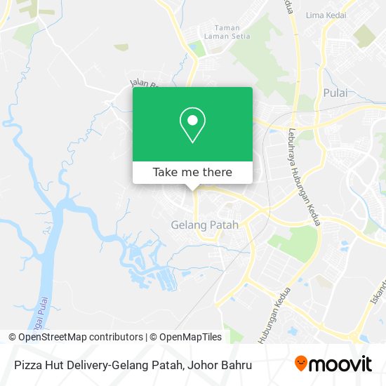 Pizza Hut Delivery-Gelang Patah map