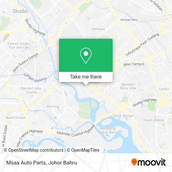 Msaa Auto Parts map