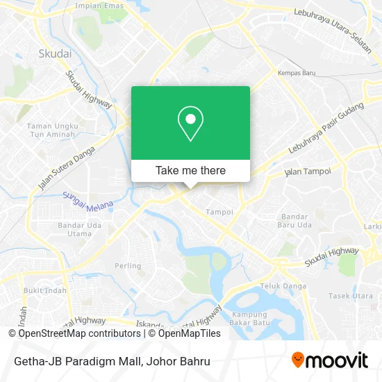Getha-JB Paradigm Mall map