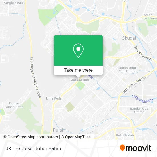 J&T Express map