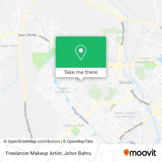 Freelancer Makeup Artist map