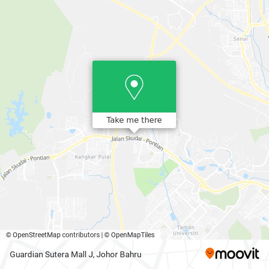 Guardian Sutera Mall J map
