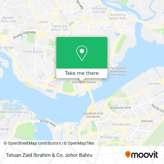 Tetuan Zaid Ibrahim & Co map