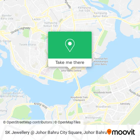 SK Jewellery @ Johor Bahru City Square map