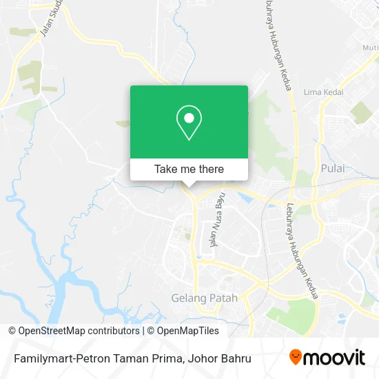Familymart-Petron Taman Prima map