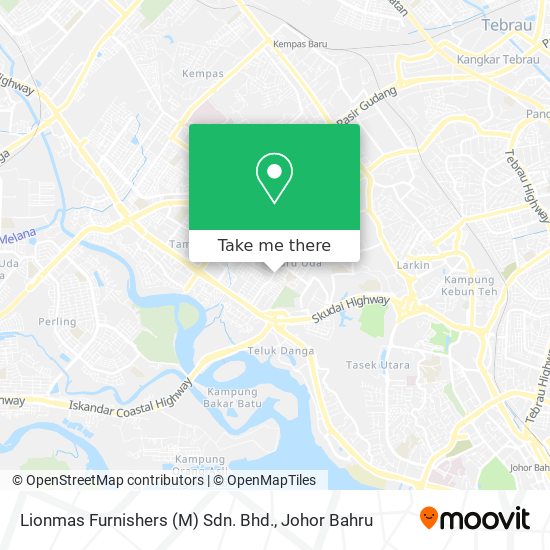Lionmas Furnishers (M) Sdn. Bhd. map