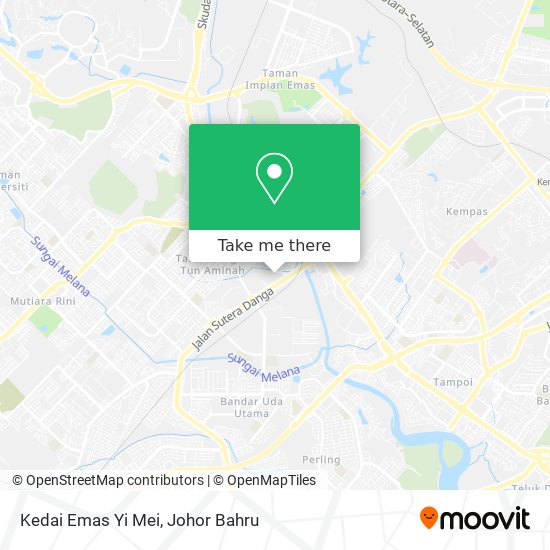 Kedai Emas Yi Mei map