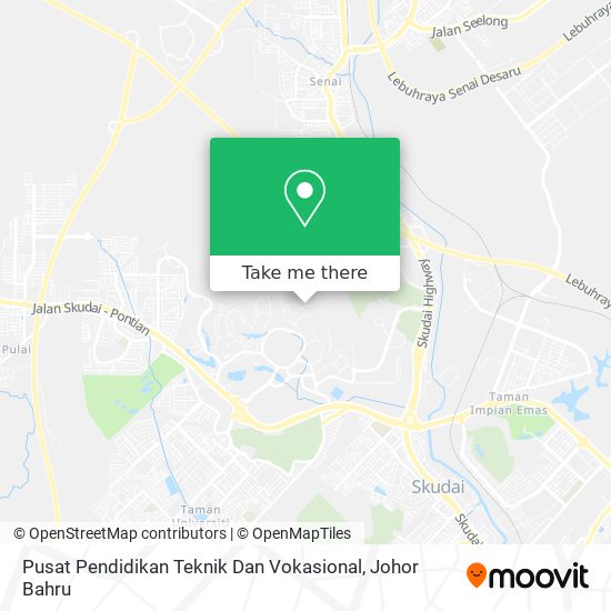 Pusat Pendidikan Teknik Dan Vokasional map