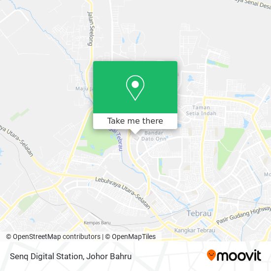 Senq Digital Station map