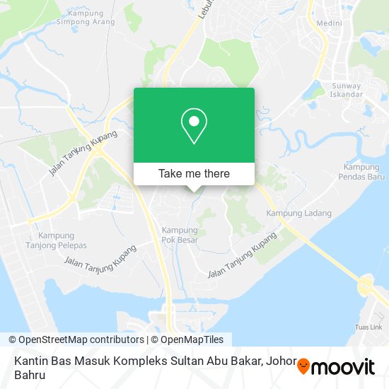Kantin Bas Masuk Kompleks Sultan Abu Bakar map