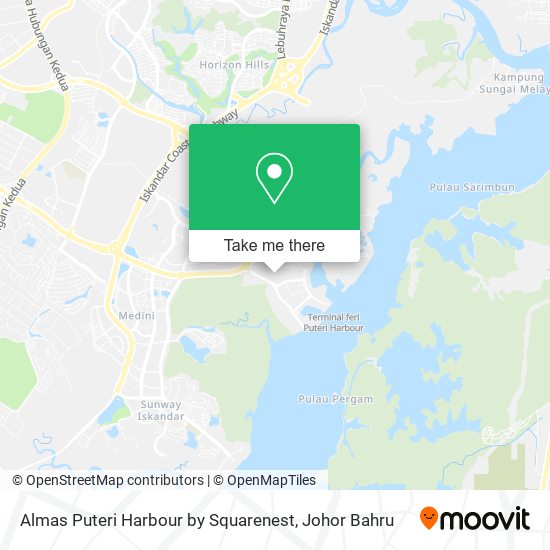 Almas Puteri Harbour by Squarenest map