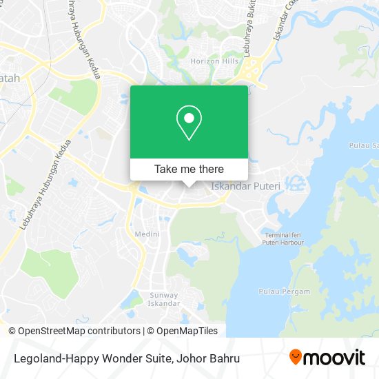 Legoland-Happy Wonder Suite map