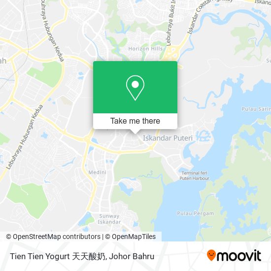 Tien Tien Yogurt 天天酸奶 map