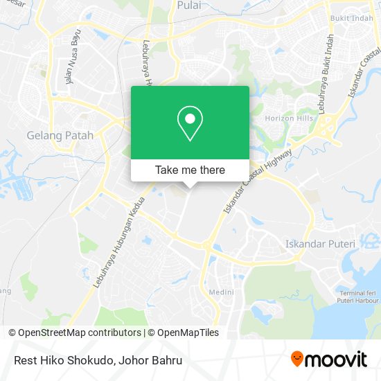 Rest Hiko Shokudo map