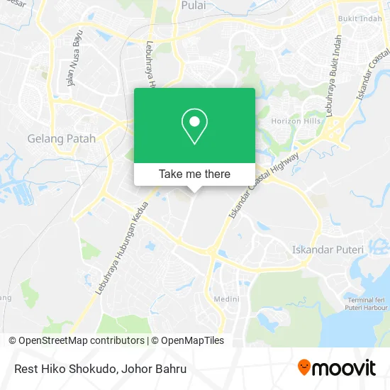 Rest Hiko Shokudo map