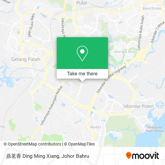 鼎茗香 Ding Ming Xiang map
