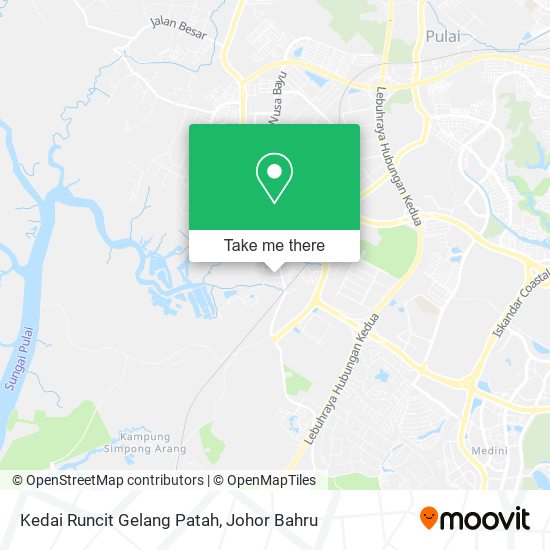 Kedai Runcit Gelang Patah map