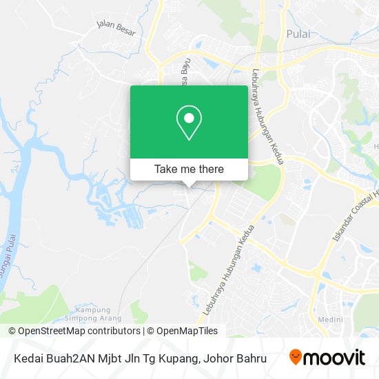 Kedai Buah2AN Mjbt Jln Tg Kupang map