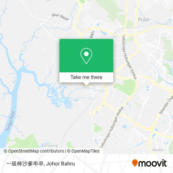 一級棒沙爹串串 map
