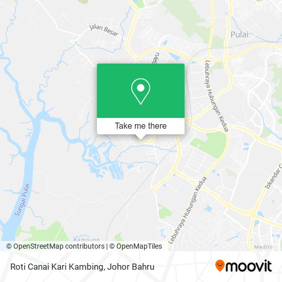 Roti Canai Kari Kambing map