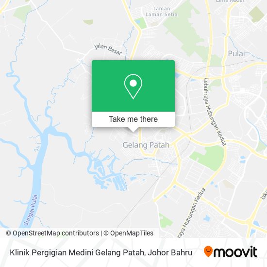 Klinik Pergigian Medini Gelang Patah map