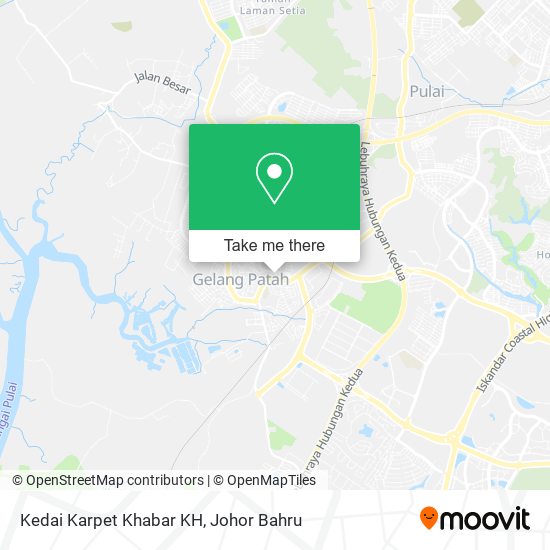 Kedai Karpet Khabar KH map