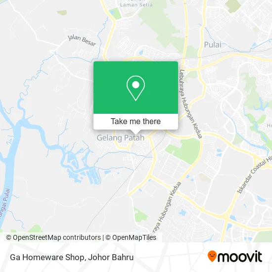 Ga Homeware Shop map