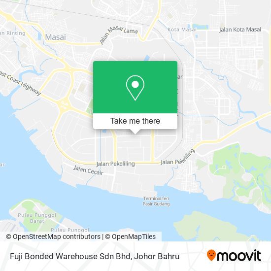 Fuji Bonded Warehouse Sdn Bhd map