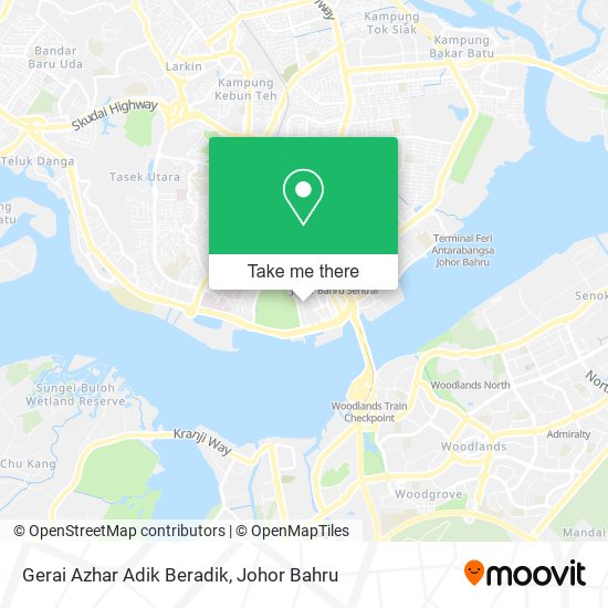 Gerai Azhar Adik Beradik map