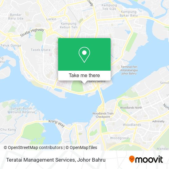 Teratai Management Services map