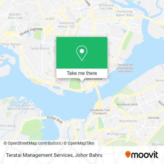 Teratai Management Services map