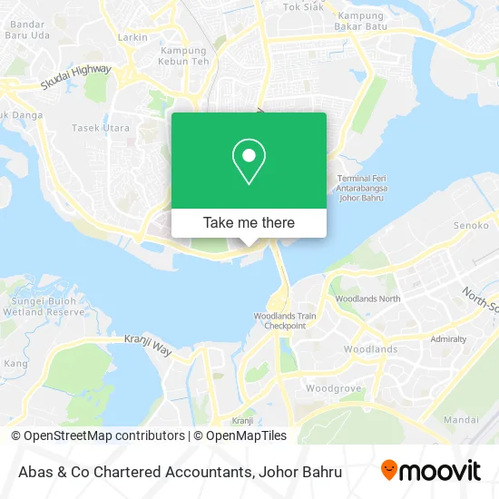 Abas & Co Chartered Accountants map