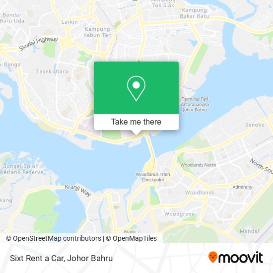 Sixt Rent a Car map