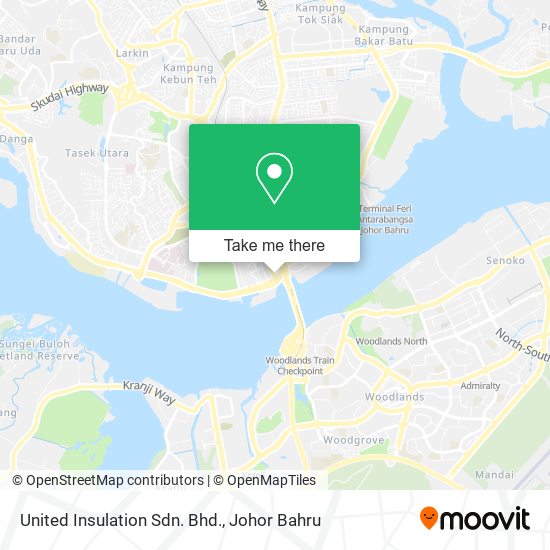 United Insulation Sdn. Bhd. map