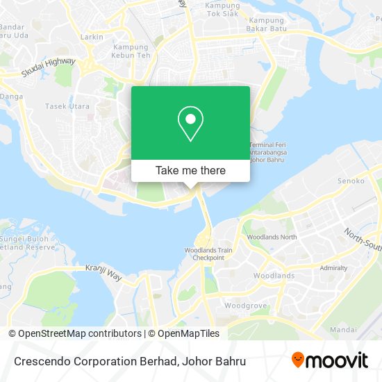 Crescendo Corporation Berhad map