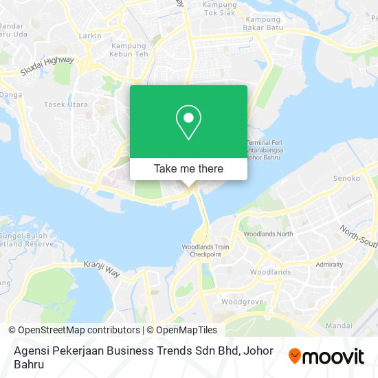 Agensi Pekerjaan Business Trends Sdn Bhd map