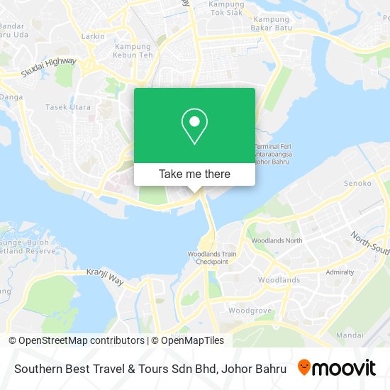 Southern Best Travel & Tours Sdn Bhd map