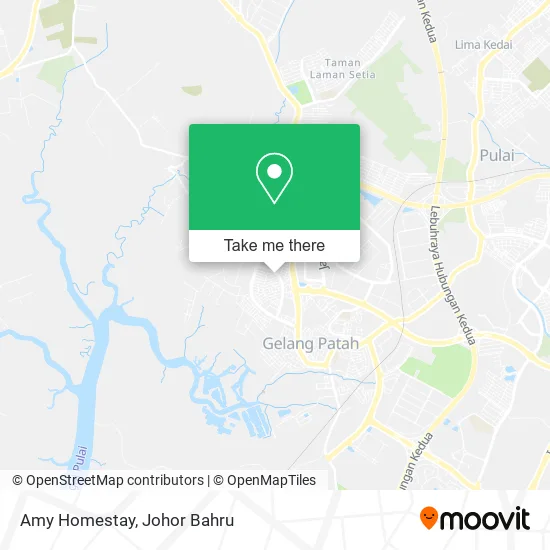 Amy Homestay map