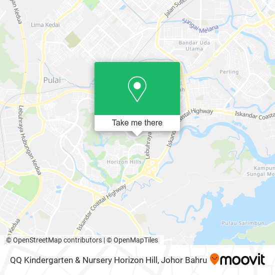 QQ Kindergarten & Nursery Horizon Hill map